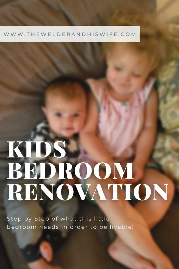 Kids bedroom renovation has begun
